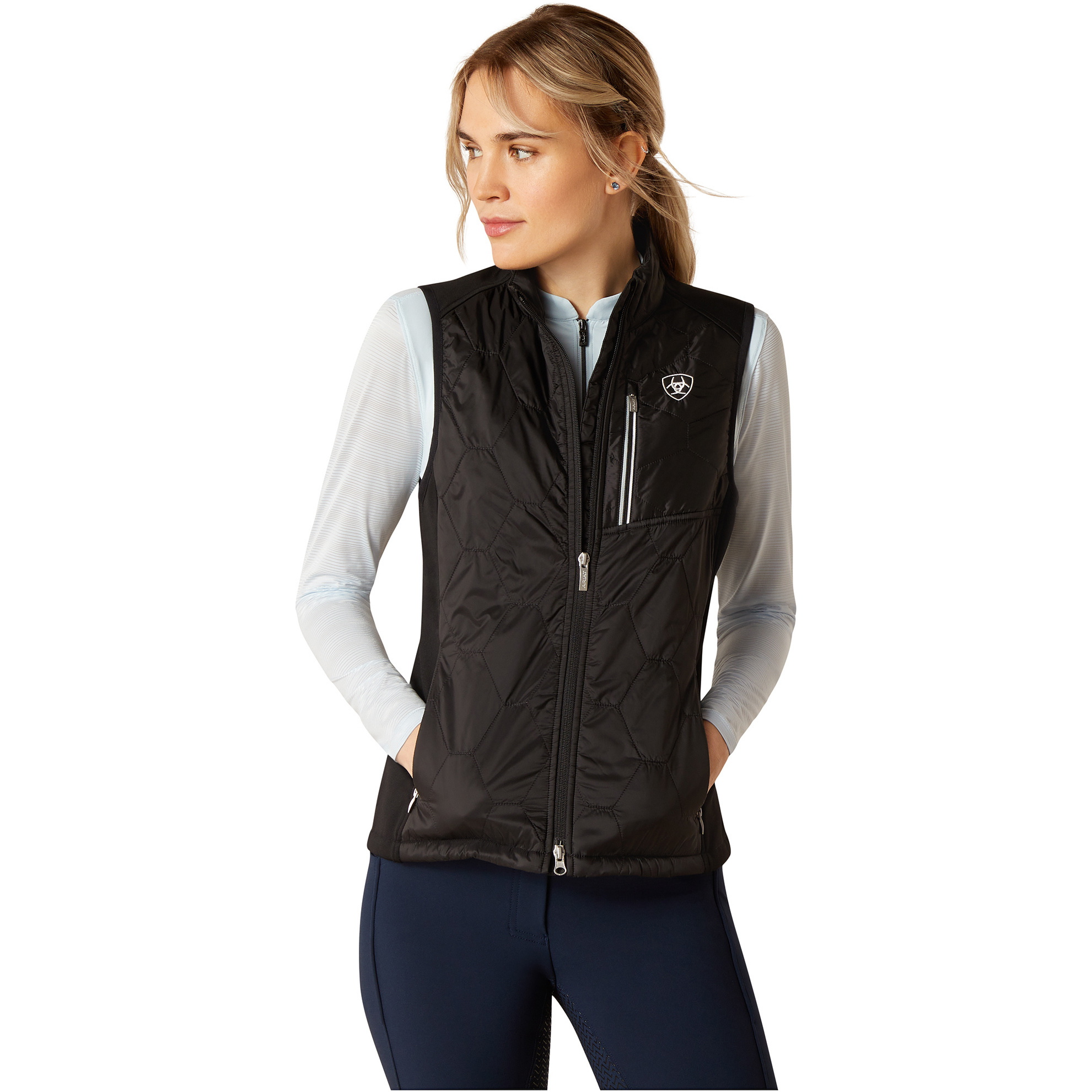 2025 Ariat Womens Fusion Insulated Vest 10049077 - Black